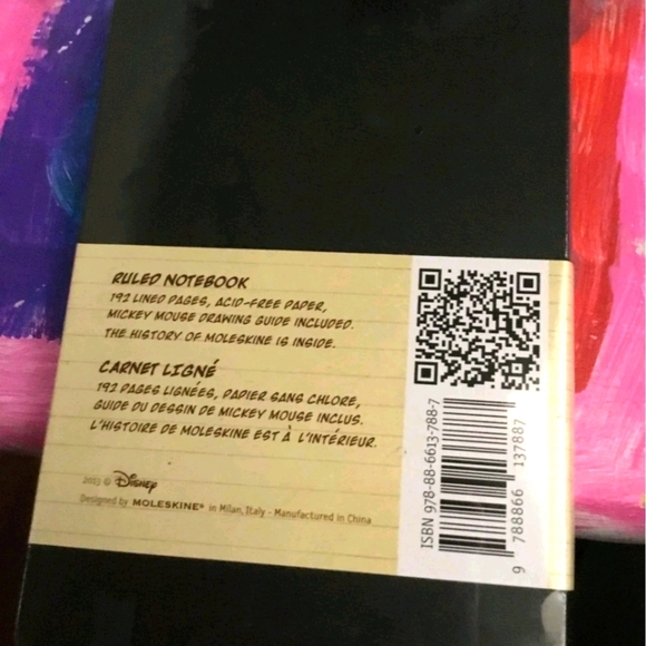 COPY - COPY - Mickey mouse Moleskine pocket notebook - Picture 3 of 4